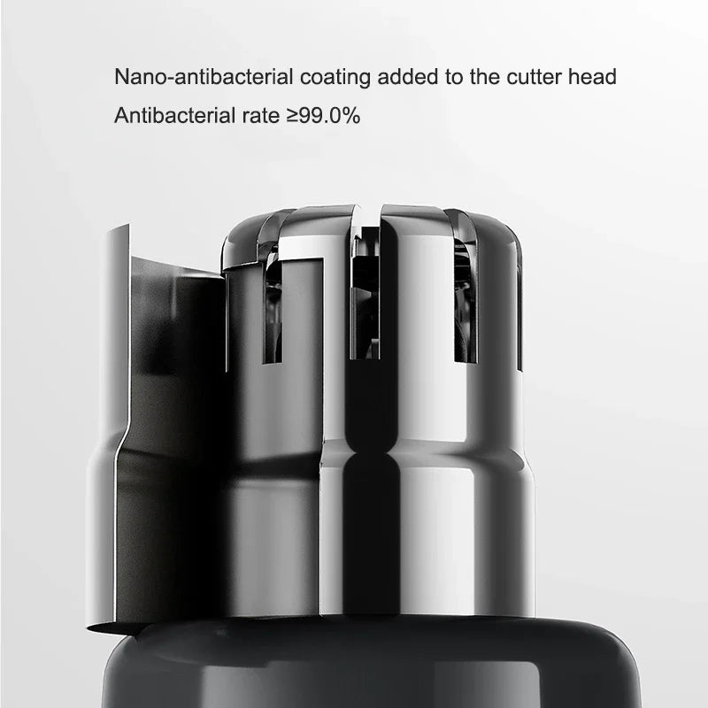2023 NEW XIAOMI Mijia Electric Nose Hair Trimmer Portable Nose Ears Hair Eyebrow Trimmer for Men Rechargeable Painless Clipper