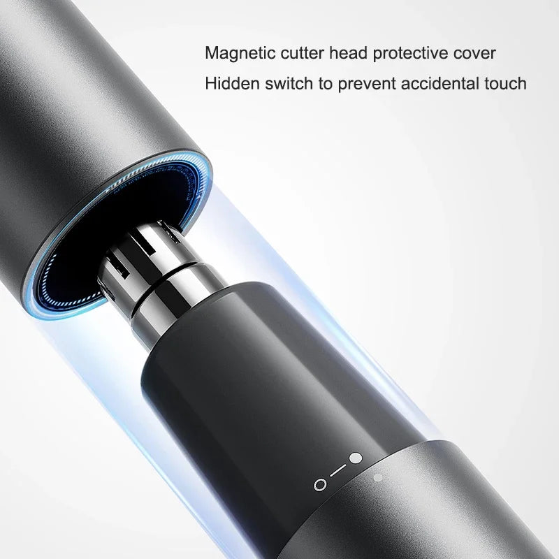 2023 NEW XIAOMI Mijia Electric Nose Hair Trimmer Portable Nose Ears Hair Eyebrow Trimmer for Men Rechargeable Painless Clipper