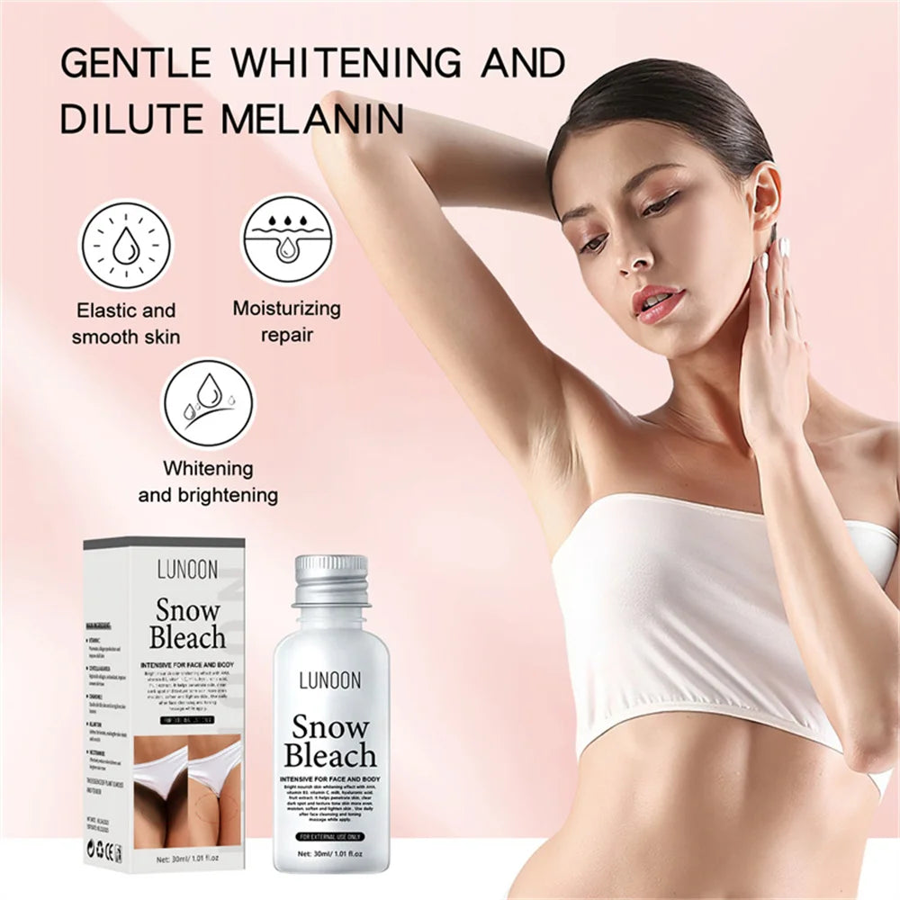 Whitening Cream Private Parts Underarm Bleaching Serum Whiten Butt Knee Brighten Inner Thigh Intimate Parts Dark Remove Melanin