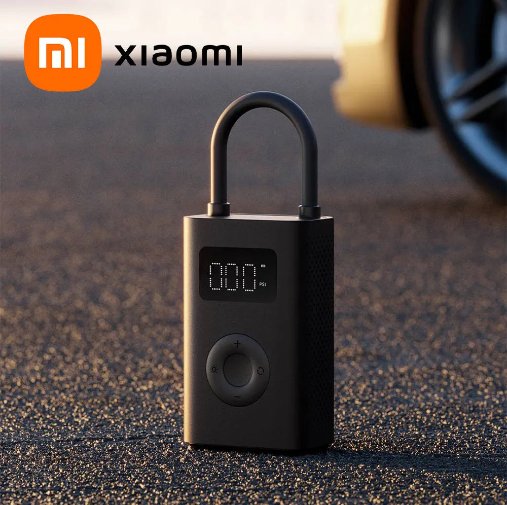 Xiaomi Mijia Air Pump 2 25%Speed Boost Mini Portable Electric Air Compressor Treasure 150PSI Type-C LED Multitool Inflator Xiomi