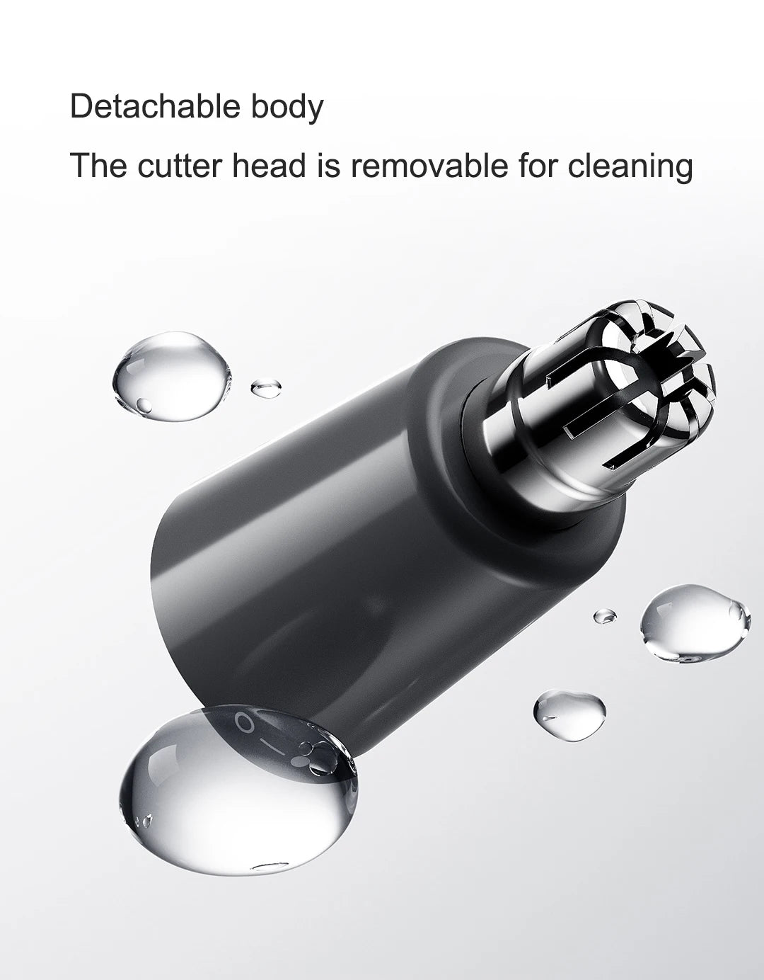 2023 NEW XIAOMI Mijia Electric Nose Hair Trimmer Portable Nose Ears Hair Eyebrow Trimmer  for Men Rechargeable Painless Clipper